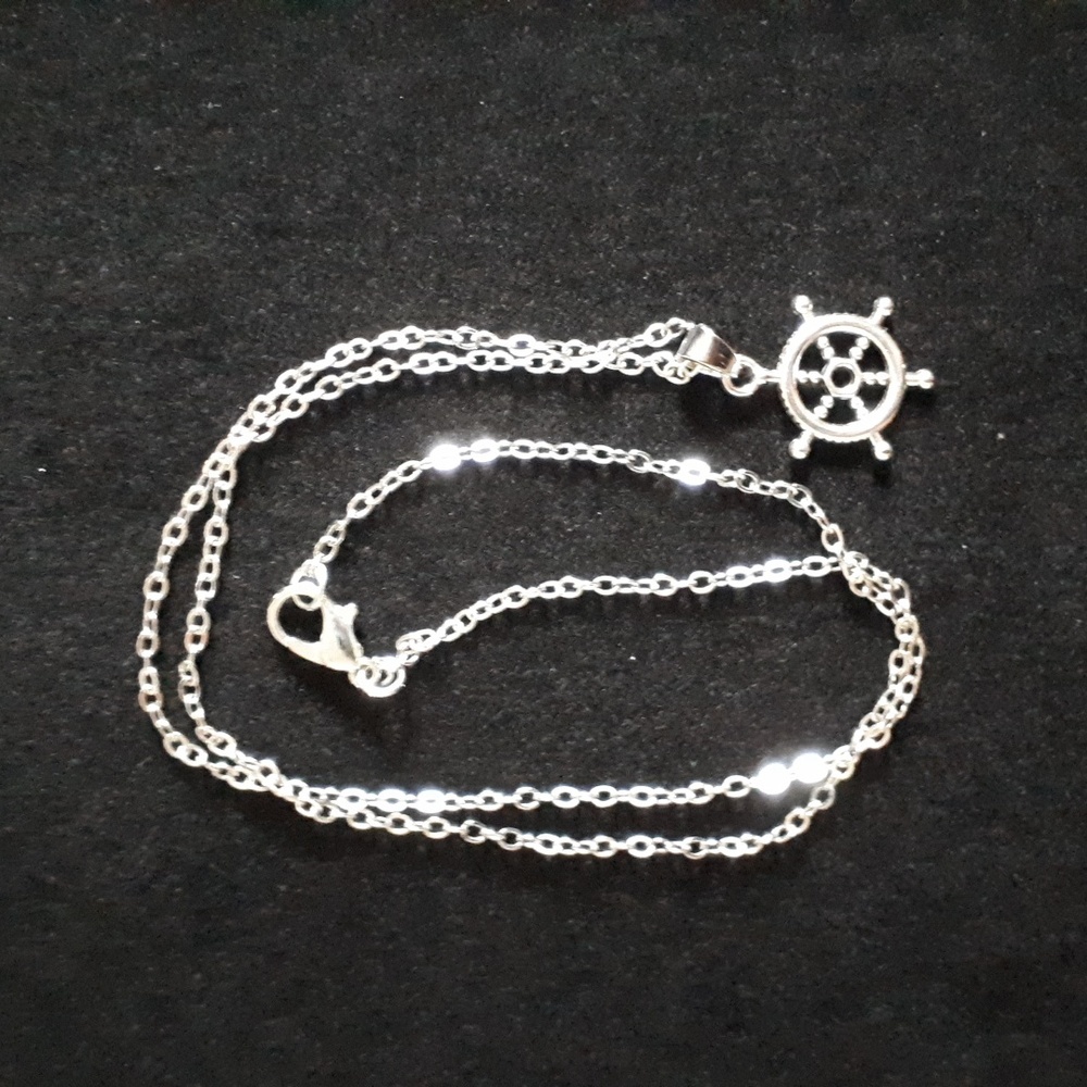 Effy Silver Tone Nautical Pendant Necklace